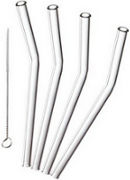 Elegant Glass Straws