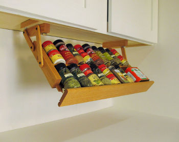 Pull-Down Spice Rack