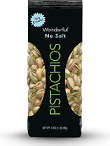 Unsalted, unshelled pistachios