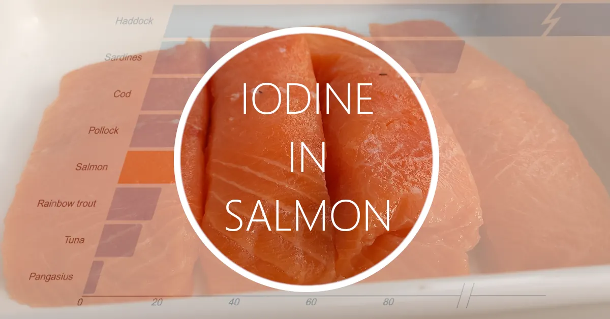 Iodine in salmon
