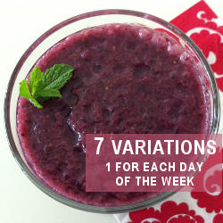 Quinoa  Blueberry Smoothie