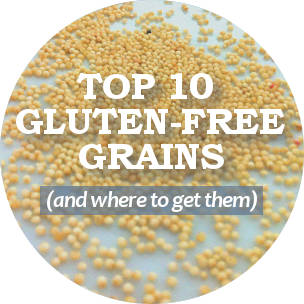 Gluten Free Grains Chart