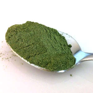 Organic spinach powder