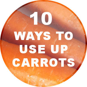 10 Uses for Leftover Carrots
